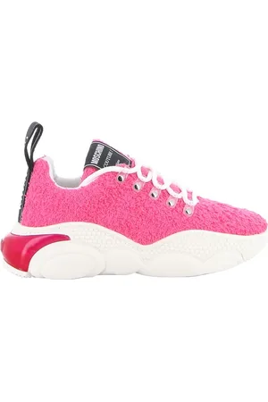 Moschino Sko, Dame, Lyserød, 37 EU, Teddy Bubble Kvinders Sneakers