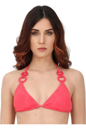 Moschino Badetøj, Dame, Lyserød, XL, Polyester, Fuchsia Statement Bikini