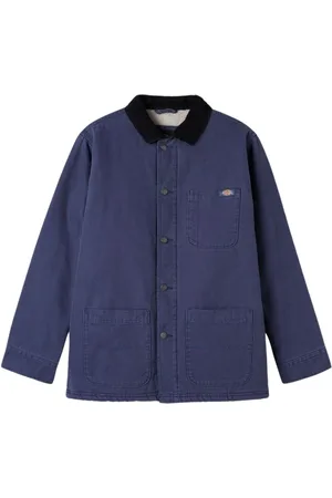 Dickies Jakke, Herre, Blå, M, Bomuld, Canvas Arbejdsjakke