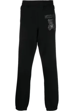 Moschino Bukser, Herre, Sort, XL, Uld, Sorte bukser