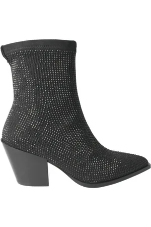 Pedro Miralles Sko, Dame, Sort, 37 EU, Uld, Sort elastisk damesko med glimmer