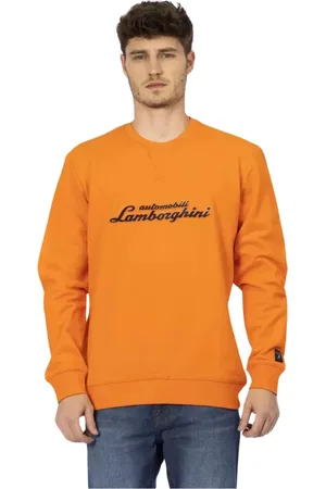 AUTOMOBILI LAMBORGHINI Sweathshirts & Hoodies, Herre, , 2XL, Bomuld, Logo Sweatshirt til Mænd