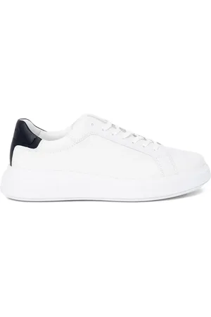 Calvin Klein Sko, Herre, Hvid, 40 EU, Læder, Læder Snøresko
