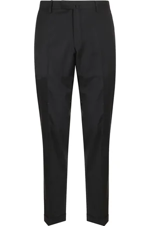 Briglia 1949 Bukser, Herre, Sort, 3XL, Uld, Nero Uldbukser