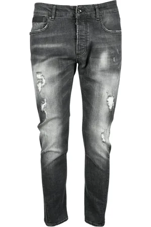 Costume National Jeans, Herre, Sort, W31, Bomuld, Moderne Sorte Jeans til Mænd