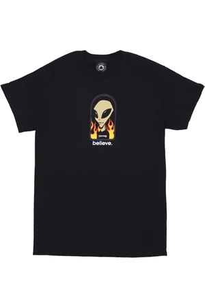 Thrasher Top, Herre, Sort, XL, Believe Tee X AWS Sort Streetwear