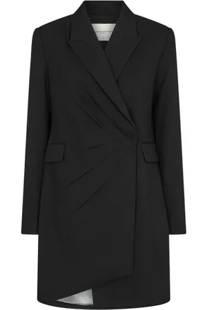 Copenhagen Muse Jakke, Dame, Sort, XS, Uld, Elegant Tailor Blazer