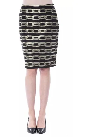 Byblos Nederdel, Dame, Sort, XS, Uld, Pencil Skirts