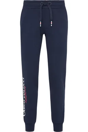 Carlo Colucci Bukser, Herre, Blå, M, Atletico Contrater Sweatpants
