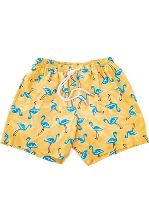BARBA Badetøj, Herre, Gul, L, Uld, Beachwear