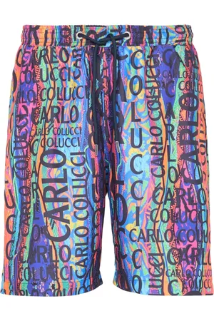 Carlo Colucci Badetøj, Herre, Blå, XS, Herre Caproni Badeshorts