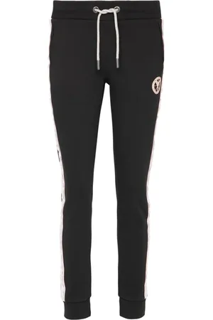 Carlo Colucci Bukser, Dame, Sort, 2XL, Unikke Kvinders Sweatpants Catilla