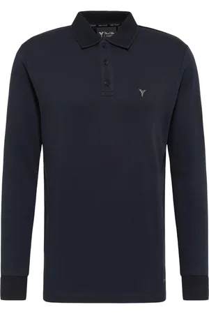 Carlo Colucci Top, Herre, Sort, XL, Unikke Herre Polo Skjorter