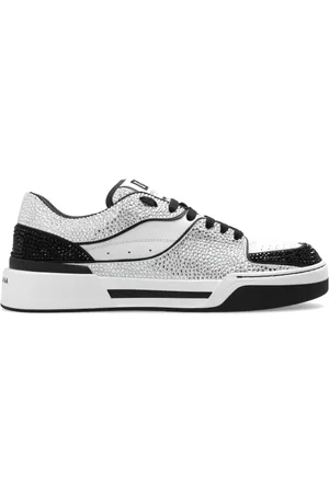 Dolce & Gabbana Sko, Herre, Hvid, 45 EU, Læder, Nye Roma sneakers