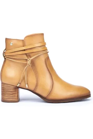 Pikolinos Sko, Dame, Brun, 40 EU, Læder, Elegant Twist Ankelstøvle