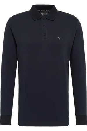Carlo Colucci Top, Herre, Blå, 3XL, Unikke herre polo shirts