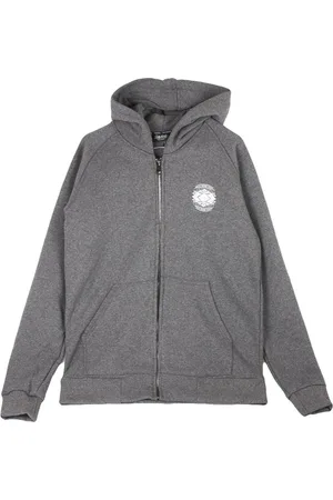 DOLLY NOIRE Sweathshirts & Hoodies, Herre, Grå, XL, Familie Zip Hoodie