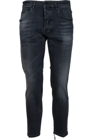 Don the Fuller Jeans, Herre, Sort, W34, Bomuld, Yaren Nero Elastiske Bomulds Jeans