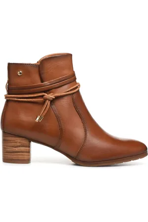 Pikolinos Sko, Dame, Brun, 36 EU, Læder, Elegant Twist Ankelstøvle