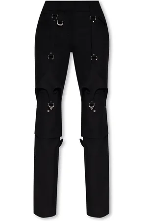OFF-WHITE Bukser, Dame, Sort, XS, Uld, Bukser med aftagelige ben