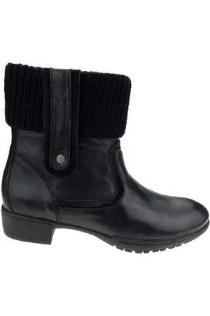 Camel Active Sko, Dame, Sort, 42 EU, Uld, Elegant Seattle Dames Ankelstøvle