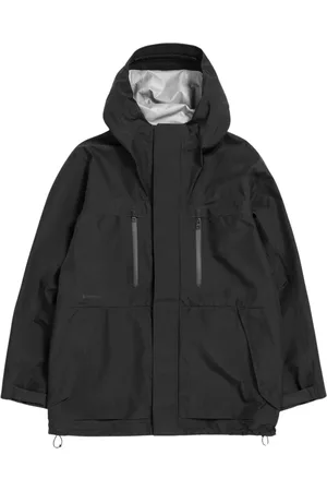 Norse projects Jakke, Herre, Sort, XL, Uld, Gore-Tex Hætteparka