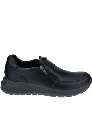 ARA Sko, Herre, Sort, 45 EU, Læder, Komfortabel Slip-On Sko til Mænd