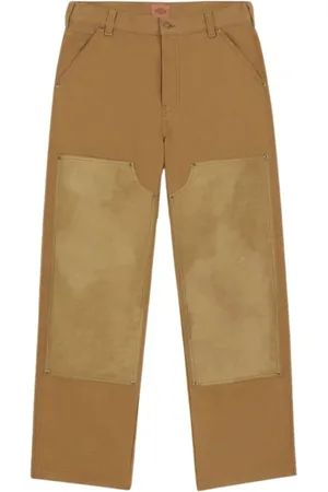 Dickies Bukser, Herre, Brun, W33, Uld, Stilfulde G441 Acorn Lucas Voksede Dobbelt Knæ Bukser