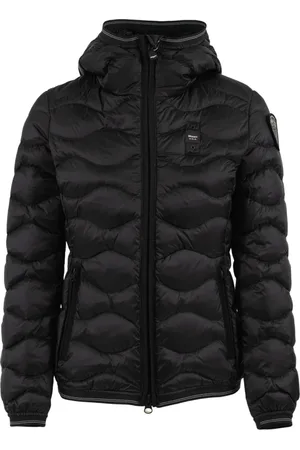 Blauer Jakke, Dame, Sort, XS, Nylon, Hættejakke med dun