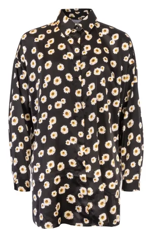 Liberté Kjole, Dame, Sort, XL, Uld, Daisy LS Skjorte - Sort Daisy