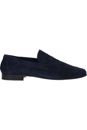 ANTICA CUOIERIA Sko, Herre, Blå, 44 EU, Loafers