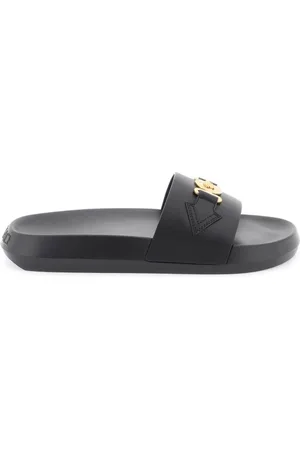 VERSACE Sko, Herre, Sort, 46 EU, Uld, Medusa Biggie Slides