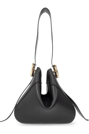Lanvin Taske, Dame, Sort, ONE SIZE, Uld, Melodie Hobo Skuldertaske