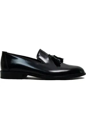 ANTICA CUOIERIA Sko, Herre, Sort, 43 1/2 EU, Loafers