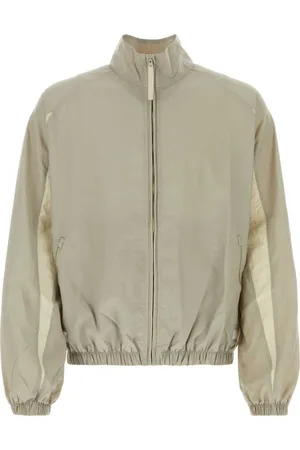 Reebok Jakke, Herre, Grå, S, Nylon, Nylon Windbreaker i Duegrå