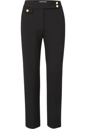 VERONICA BEARD Bukser, Dame, Sort, 2XS, Uld, Slim Leg Renzo Bukser