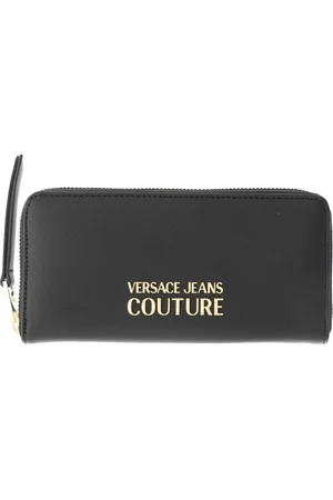 VERSACE Tilbehør, Dame, Sort, ONE SIZE, Uld, Thelma Saffiano PU Pung