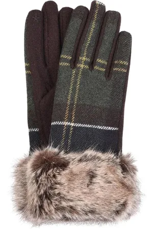 Barbour Tilbehør, Dame, Grå, S, Uld, Grå Handsker til Mænd
