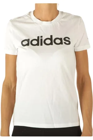 adidas Top, Dame, Hvid, XS, Uld, Dame Print T-shirt