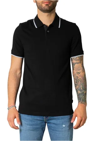 Armani Exchange Top, Herre, Sort, L, Uld, Herre Sort Polo