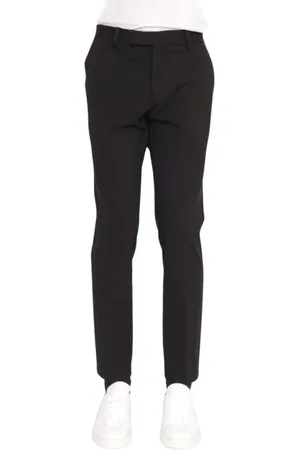 Liu Jo Bukser, Herre, Sort, 2XL, Uld, Chino Jersey Bukser