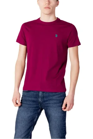 U.S. Polo Assn. Top, Herre, Rød, XL, Herre T-shirt