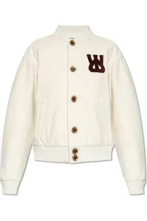 WALES BONNER Jakke, Dame, , S, Uld, Uld bomberjakke