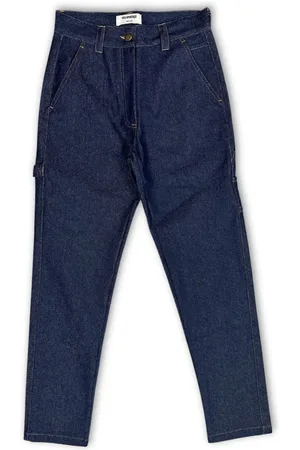Caterpillar Bukser, Herre, Blå, W28, Uld, Canvas Carpenter Jeans