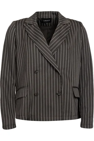 Liberté Jakke, Dame, Sort, 2XL, Uld, Oversize Blazer