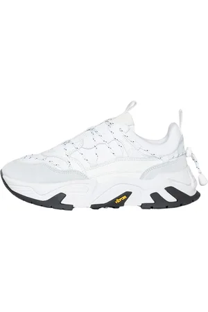 Mikakus Sko, unisex, Hvid, 43 EU, Læder, Tidløse hvide Boom Sneakers