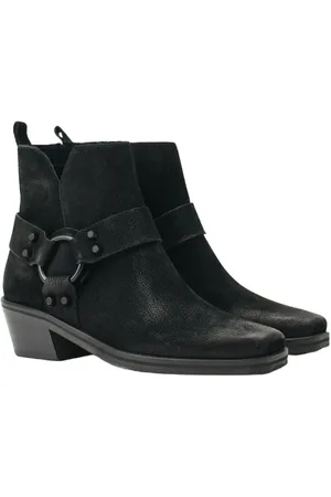 Kennel & Schmenger Sko, Dame, Sort, 36 EU, Uld, Stilfulde Cowboy Støvler - Botín 21 42040 260