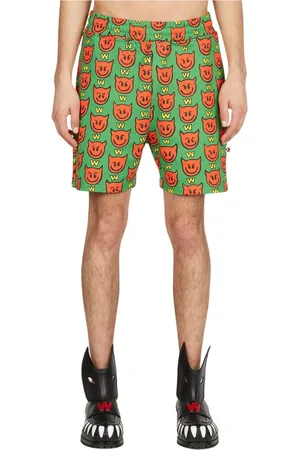 WALTER VAN BEIRENDONCK Badetøj, Herre, Grøn, S, Bomuld, Shorts