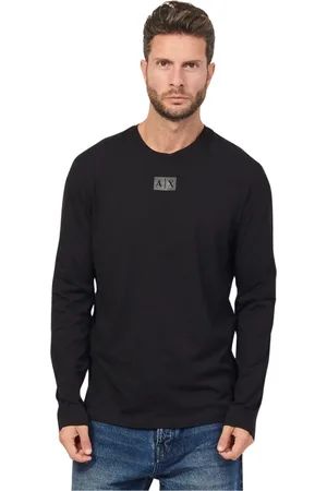 Armani Exchange Sweathshirts & Hoodies, Herre, Sort, S, Bomuld, Sweatshirts