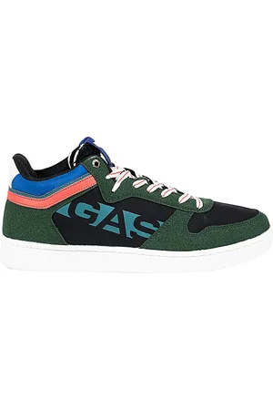 GAS Sko, Herre, Grøn, 43 EU, Uld, Sneakers